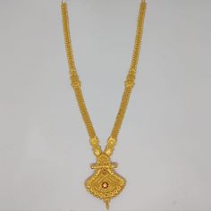 Antique Haram, Long Mangalsutra, Mangal Sutra, Long Haram, Bridal Necklace Designs, Gold China, Gold Bangles For Women