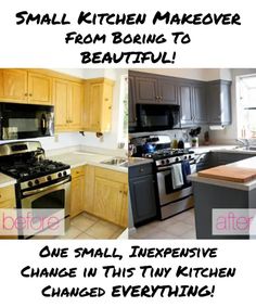 the kitchen is clean and ready to be used as a home decor project or remodel