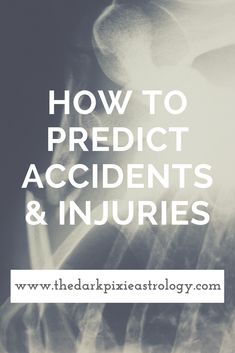 the words how to predict accident and injuries