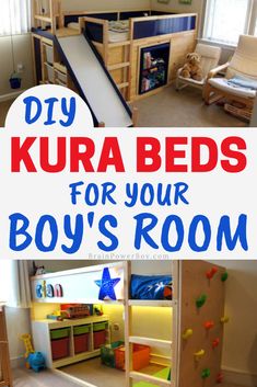 Kura Bed IKEA Hacks for Boys Rooms That Are Super Cool! Ikea Hack Kids, Ikea 2015, Bed Ikea