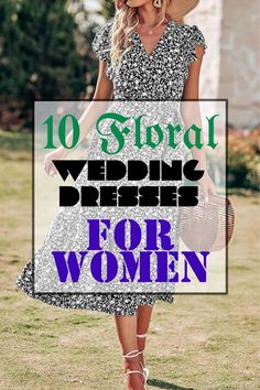 Top 10 Floral Wedding Dresses for Women