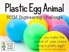 an image of plastic egg animals with text