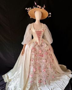 Era Dresses, Victorian Era Dresses, Rococo Dress, 18th Century Costume, Fairytale Fashion