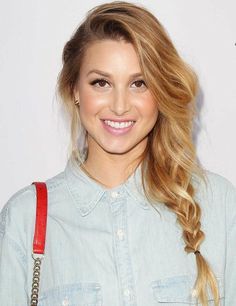 We love Whitney Port's effortlessly tousled side plait. What do you think? Celebrity Hair Inspiration, Fishtail Braid Hairstyles, Whitney Port, Easy Summer Hairstyles, Back To School Hairstyles, Everyday Hairstyles