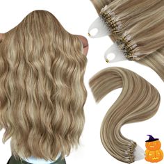 PRICES MAY VARY. Product Specification: YoungSee Micro Hair Extensions Human Hair are 14-24 inch, 50 grams/pack and 50 strands/pack. 1-2 packs for adding hair length and volome, 3-4 packs for a full head Real Human Hair: YoungSee Microlink Hair Extensions are real human hair. We have improved our micro hair extensions with remy hair technology, redcing tangling, for a smoother and lasting use. Can be dyed to darker color and styled with heat under 180 °C Easy to Apply: The installation method of YoungSee Micro Loop Hair Extensions Real Human Hair is cold fusion. No heat or glue, reduces hair and scalp damage Silicone Ring: YoungSee Micro Link Hair Extensions Human Hair use silicone rings, which can reduce hair loss and extend hair life. The color of the silicone ring changes according to t Microbead Hair Extensions, Micro Extensions, Micro Hair Extensions, Bead Hair Extensions, Microlink Hair Extensions, Micro Loop Hair Extensions, Extensions For Short Hair, Micro Bead Hair Extensions, Micro Link