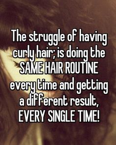 Curly Hair Quotes, Curly Hair Problems, Hair Quotes, Naturally Curly Hair, Curly Girl Hairstyles, Hair Problems, Hair Routine, Hair Life, Curly Hair Care