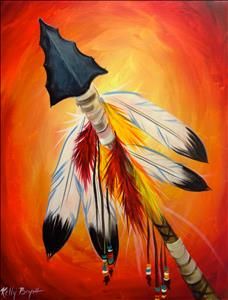 Painting With A Twist, Painting Parties, Painting Canvases, Painting Party, Painting Class, Florida State, Native American, Feathers