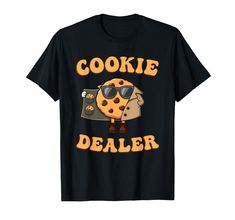 PRICES MAY VARY. This cookie dealer shirt is the perfect gift for any cookie lover.Whether you're a cookie seller,cookie mom or cookie dad,surprise family,friends and troop leader at school or summer camp by wearing this funny cookie shirt for kids women men. Do you have a flair for booth sales and cookie baking sessions? Celebrate your passions with this cookie tshirt for toddler boys girls and adults.Makes a great birthday or christmas surprise for any cookie lover. Lightweight, Classic fit, D Cookie Shirt, Troop Leader, Christmas Surprise, Girl T Shirt, Baking, T Shirt