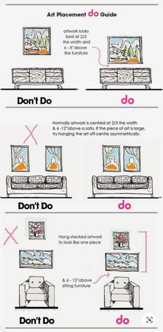 the instructions for how to decorate a living room