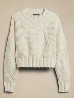 Tavati Geometric Cropped Sweater | Banana Republic Cropped Sweaters, Crop Sweater, Geometric Sweater, Cream Sweater, Warm Blankets, Cropped Sweater, Banana Republic, Stitch Fix, Sweaters For Women