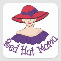 Add a bright bow to a hat to make it extraordinary. A big red hat on a pretty lady adds a bright touch to your creations. Red Hat Society Fashion, Red Hat Party, Hat Pics, Red Hat Club, Senior Citizen Activities, Red Hat Ladies, Hat Club, Turning 50, Red Hat Society