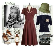 1940s Clothing Women, 1940 Clothes Womens Fashion, 40s Female Fashion, 1940 Costume Ideas, 40s Clothes Women, 1940s Costume Women, 1940 Fashion Women 40s Style, 40s Outfits For Women, 1940s Fashion Women Dress