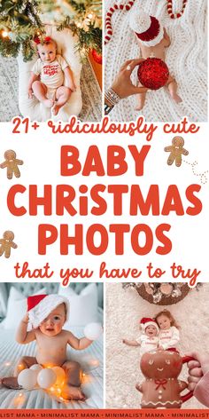 baby christmas photos that you have to try