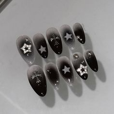 Uñas Ideas, Asian Nails, Beauty Nails Design, Coffin Shape Nails, Nails Inspo, Nails Design, Beauty Nails