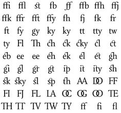 an old english alphabet is shown in black and white, with the letters below it