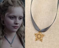 This beautiful star charm necklace is inspired by Katrina Van Tassel in the movie Sleepy Hollow. brass star filigree with a floral design- 28mm dark gray satin ribbon- 1/4 inch the ribbon is cut at 36 inches in length so you can tie it to your desired length there is no clasp *You can also choose a gold cable chain at checkout instead of a ribbon* Katrina Van Tassel, Star Charm Necklace, Ribbon Necklace, Sleepy Hollow, Star Charms, Satin Ribbon, Cable Chain, Necklace Pendant, Dark Gray