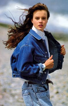 80s Denim, Denim Outfits, Look Retro