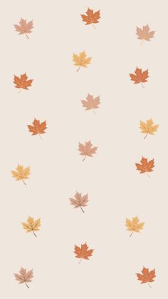 an image of autumn leaves falling from the sky