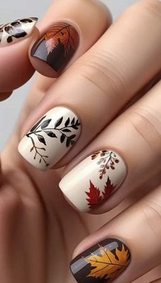 Pie Nails, Diy Valentine's Nails, Color Block Nails, Pretty Tips, Autumn Nail, Tropical Nails, Valentine Nail Art