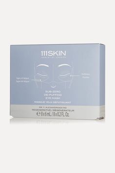 Knowing that ice can be the most soothing relief for achy and swollen skin, 111SKIN's cooling eye mask mimics the effects of sub-zero temperatures. It's infused with a Tetrapeptide and Marine complex that is anti-inflammatory, nourishing and calming. The result? A drastic reduction of puffiness, discoloration and appearance of fine lines. Beauty Regimen, Skin Care Mask, Beauty Lifestyle, Net A Porter, Submarine, Eye Mask, Body Care, Fashion Beauty, Porter