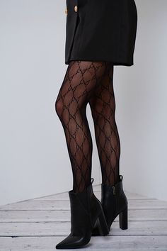 Fashion Tights Material: 93% Nylon, 7%Spandex Size: One Size Height: 5'-5'10 Weight: 100-175lbs Rhinestone Fishnet Tights, Pattern Tights, Stockings Outfit, Tights Fashion, Patterned Tights, Fishnet Tights, Fashion Tights, Fishnet Stockings, Swimwear Cover Ups