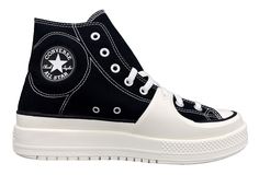 Converse Chuck Taylor All Star Construct Shoes Sneakers Black Men’s Size 10 New. Shipped with USPS Ground Advantage. Shoes Sneakers Black, Converse Chuck Taylor All Star, Chuck Taylor All Star, Converse Chuck, New Man, Chuck Taylor, Sneakers Black, Chuck Taylors, Black Men