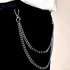 Unisex Chain Belt. Made Of Copper. Chain Belt Outfit, Silver Chain Belt, Chains Accessories, Chain Clothing, Punk Style Outfits, Pant Chains, Xmas Wishlist, Belt Chain, House Items