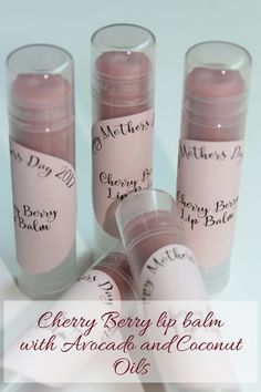 Scrubs Recipes, Cherry Lip Balm, Lip Balm Gift