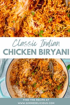 Easy Chicken Biryani, Easy Biryani Recipe Chicken, Indian Food Recipes Chicken Biryani, Simple Chicken Biryani Recipe, Ambur Chicken Biryani Recipe, Arabisk Mad, Fish Biryani, Biryani Rice, Resep Salad