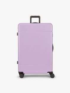 CALPAK large 30 inch hard shell luggage in orchid; LHU1028-ORCHID Large Luggage, Checked Luggage, Free Travel, Family Travel, Orchids, Modern Design, Design