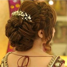 Hairstyles Juda, Glamorous Wedding Hair, Peinados Hair Styles, Simple Wedding Hairstyles, Elegant Wedding Hair, Long Hair Wedding Styles