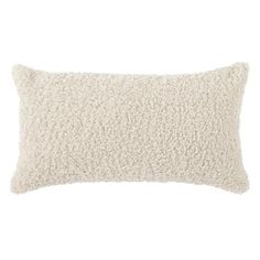 a white pillow on a white background