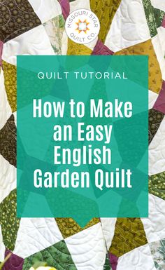 Watch this easy Fabric English Garden Quilt Tutorial. Jenny Doan demonstrates how to make a gorgeous English Garden quilt using 10 inch squares of precut fabric (layer cake). Jenny Doan Tutorials, Missouri Quilt Tutorials, Missouri Quilt Company, Missouri Star Quilt Company Tutorials, Missouri Quilt, Basket Quilts, Missouri Star Quilt Company, Jelly Roll Quilt Patterns