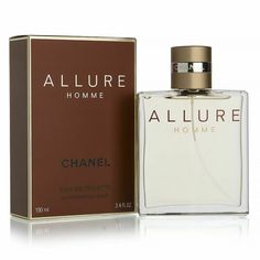 Chanel Allure Homme Eau De Toilette Spray Chanel Chanel Allure Homme Eau De Toilette  Chanel Allure Homme 3.4 oz / 100 ml Eau De Toilette  The most potent, long-lasting form of men's fragrance. Its fresh, virile formula is suitable for use all over the body. For an unmistakably masculine presence, day and night. Best Body Spray, Body Spray For Men, Branded Perfumes, Chanel Allure Homme, Chanel Allure, Perfume Carolina Herrera, Chanel N 5, Perfume Chanel, Chanel Men