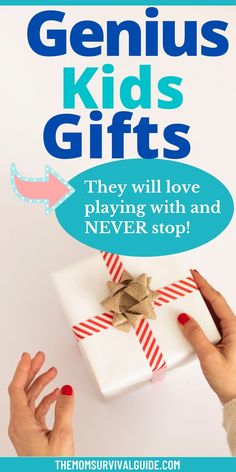 the genius kids's gifts they will love playing with and never stop by them