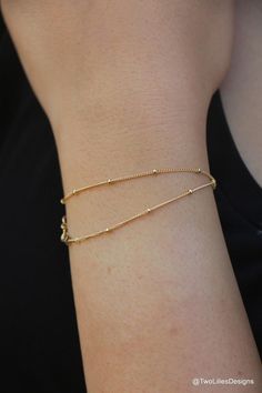 Tiny Bracelet, Dainty Gold Bracelet, Chain Bra, Bracelet Minimalist, Bracelet Simple, Gold Bracelet For Women, Simple Bracelets, Dainty Bracelets