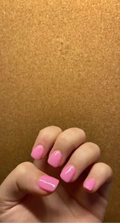 Natural Painted Nails Short, Short Acrylic Pink Nails, Short Pink Square Nails, Simple Short Square Nails, Short Square Pink Nails, Short Acrylic Nails Pink, Pink Short Square Nails, Country Acrylic Nails, Chloe Nails