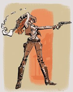 Cowgirl Character Design, Cowboy Character Design, Cowboy Draw, Street Game, Western Artwork, Cowgirl Art, Cowboy Art, Western Art, Dnd Characters