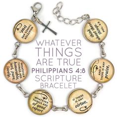 a bracelet with the words i believe in the name of jesus