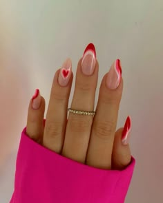 Aprenda de uma vez por todas a deixar suas clientes de boca aberta, saindo na frente da concorrência e faturando uma renda de 3 mil por mês, se tornando a melhor Nail Designer da sua cidade. Clique no pin e saiba como. #unhascoloridas #unhasarcoiris #unhasbonitas #unhasdegel #manicure #naildesigner Almond Nails Designs Summer, Paznokcie Hello Kitty, Almond Acrylic, Colourful Nails, Idee Babyshower, Girly Acrylic, Edgy Grunge