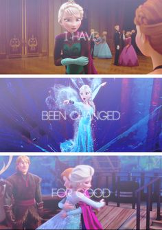 frozen princesses and their names are shown in the same scene from disney's frozen world