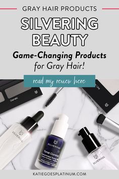 Ready to take your gray hair care to the next level? Silvering Beauty might be the answer! This post explores a range of products reviewed by yours truly, specifically designed for beautiful gray hair. Discover shampoos, conditioners, and styling must-haves that will leave your silver locks healthy, vibrant, and effortlessly manageable. Find out why these are Game-Changing Products for Gray Hair Gray Hair Products, Grey Hair Care, Beautiful Gray Hair, Beauty Review, Hair Routines, Shampoos, Gray Hair, Yours Truly