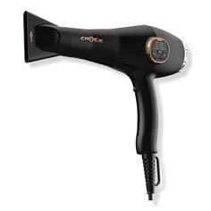 Masters IC Digital Hair Dryer - MASTERS IC DIGITAL BLOW DRYER BLACKBenefitsEfficient Styling: Achieve quick and easy styling with the Masters IC's lightweight design and 63.5 MPH velocityFrizz-Free Results: Continuous negative ions prevent static and frizz, ensuring smooth, sleek hairPersonalized Control: Benefit from 16 variable settings for precise temperature and airflow adjustmentsHair Health: Ceramic and tourmaline technology provides ion-based conditioning for healthier-looking hairEnergy Digital Hair, Technological Advancement, Hair Routine, The Masters, Blow Dryer, Hair Routines, Ulta Beauty, Dry Hair, Hair Types