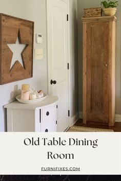 Old Table Dining Room Old Dining Table, Table Dining Room, Old Table, Our New Home, Table Dining, Glass Top Table, Clever Diy, Table Tops, Rustic Elegance