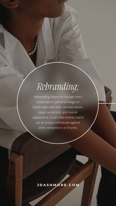 rebrand yourself