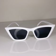 *Never Worn Shein Accessories, Sunglasses White, White Sunglasses, Wedding Picture, Colored Sunglasses, Glasses Accessories, Picture Ideas, Wedding Pictures, Wedding Gown