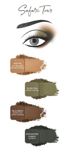 Safari Makeup Look, Enchanted Forest Makeup, Safari Makeup, Forest Makeup, Olive Makeup, Deja Brew