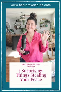 podcast for Christian women about 5 surprising things stealing your peace How To Stop Cravings, Homework Folder, Getting More Energy, Impossible Dream, Ambitious Women, Matthew 6, Women Of Faith, First Daughter