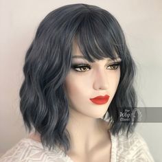 Medium Scene Hair, Curly Scene Hair, Long Scene Hair, Indie Scene Hair, Wavy Wig With Bangs, Short Scene Hair, Wavy Wig, Braided Hairstyles Updo, Wig With Bangs