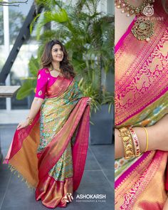 Diwali Look In Saree, Sneha Blouse Design, Pint House, Sneha Saree, Sarees Ideas, Gold Blouse Designs, Trending Sarees, Sarees For Wedding